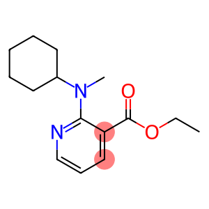 Ethyl 2-[cyclohexyl(methyl)amino]nicotinate