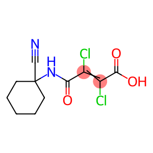 (2Z)-2,3-dichloro-3-[(1-cyanocyclohexyl)carbamoyl]prop-2-enoic acid