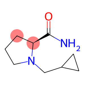 2-Pyrrolidinecarboxamide,1-(cyclopropylmethyl)-,(2S)-(9CI)