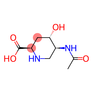 2-Piperidinecarboxylicacid,5-(acetylamino)-4-hydroxy-,[2R-(2alpha,4beta,5alpha)]-(9CI)