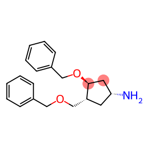 (1R, 3S, 4R)-3-Benzyloxy-4-(benzyloxymethyl)cyclopentanamine