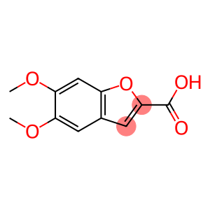 2-Benzofurancarboxylic acid, 5,6-dimethoxy-