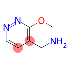 4-Pyridazinemethanamine, 3-methoxy-