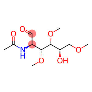 N-((2R,3R,4R,5R)-5-hydroxy-3,4,6-trimethoxy-1-oxohexan-2-yl)acetamide