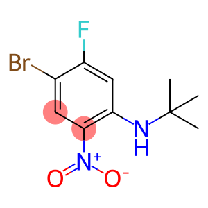 4-Bromo-N-(tert-butyl)-5-fluoro-2-nitroaniline