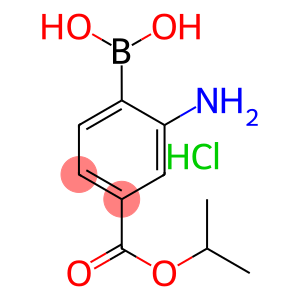 (2-Amino-4-(isopropoxycarbonyl)phenyl)-boronic acid hydrochloride