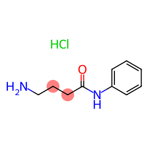 ButanaMide, 4-aMino-N-phenyl-, Monohydrochloride