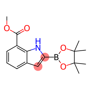 2-(4,4,5,5-四甲基-1,3,2-二氧硼杂环戊烷-2-基)-1H-吲哚-7-羧酸甲酯