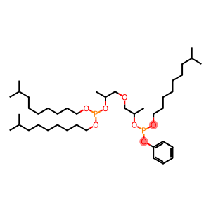 phosphorous acid, 2-[2-[[bis(isodecyloxy)phosphino]oxy]propoxy]-1-methylethyl isodecyl phenyl ester
