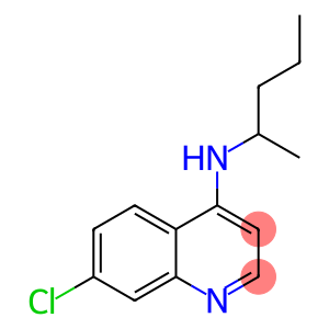 4-Quinolinamine, 7-chloro-N-(1-methylbutyl)-