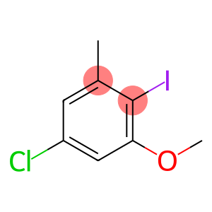 Benzene, 5-chloro-2-iodo-1-methoxy-3-methyl-