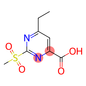 6-Ethyl-2-(Methylsulfonyl)pyriMidine-4-carboxylic acid