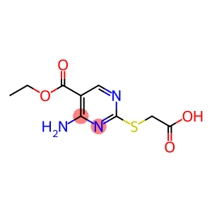 {[4-AMINO-5-(ETHOXYCARBONYL)PYRIMIDIN-2-YL]THIO}ACETIC ACID