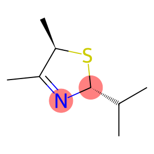 Thiazole, 2,5-dihydro-4,5-dimethyl-2-(1-methylethyl)-, trans- (9CI)