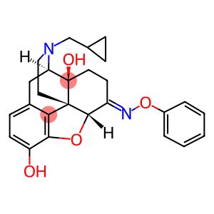 Morphinan-6-one, 17-(cyclopropylmethyl)-4,5-epoxy-3,14-dihydroxy-, O-phenyloxime, (5α)- (9CI)