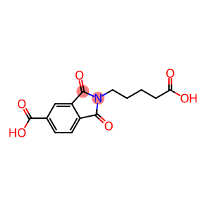 2-(4-羧基丁基)-1,3-二氧代异二氢吲哚-5-羧酸