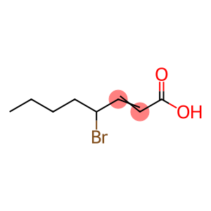 4-bromo-2-octenoic acid