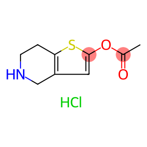 4,5,6,7-Tetrahydro-thieno[3,2-c]pyridin-2-ol 2-acetate hydrochloride