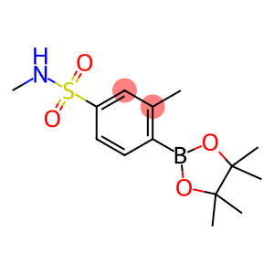 N,3-Dimethyl-4-(4,4,5,5-tetramethyl-1,3,2-dioxaborolan-2-yl)benzenesulfonamide