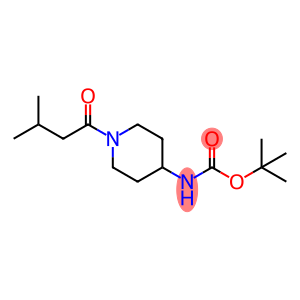 Carbamic acid, N-[1-(3-methyl-1-oxobutyl)-4-piperidinyl]-, 1,1-dimethylethyl ester