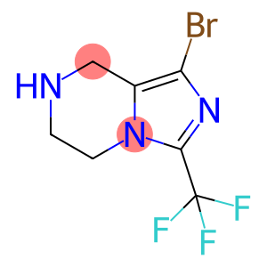 1-溴-3-(三氟甲基)-5,6,7,8-四氢咪唑并[1,5-A]吡嗪
