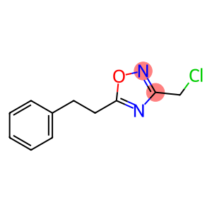 3-(Chloromethyl)-5-(2-phenylethyl)-1,2,4-oxadiazole
