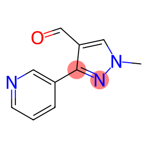 1-Methyl-3-(pyridin-3-yl)-1H-pyrazole-4-carbaldehyde