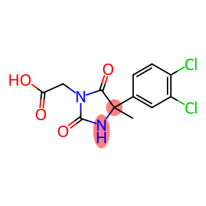 1-Imidazolidineacetic acid, 4-(3,4-dichlorophenyl)-4-methyl-2,5-dioxo-