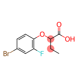 2-(4-bromo-2-fluorophenoxy)butanoic acid