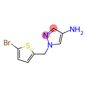 1-[(5-bromothiophen-2-yl)methyl]-1H-pyrazol-4-amine