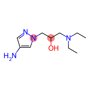 1-(4-Amino-1h-pyrazol-1-yl)-3-(diethylamino)propan-2-ol