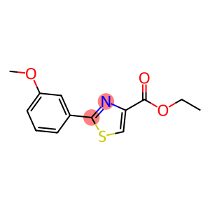 2-(3-甲氧基苯基)-4-噻唑羧酸乙酯