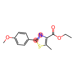 Ethyl 2-(4-methoxyphenyl)-5-methyl-1,3-thiazole-4-carboxylate