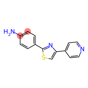 4-(4-pyridin-4-yl-1,3-thiazol-2-yl)aniline