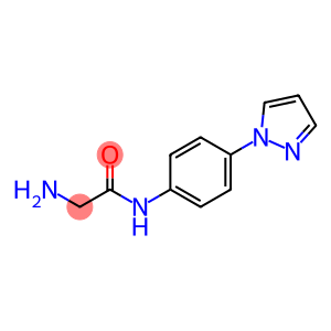 Acetamide, 2-amino-N-[4-(1H-pyrazol-1-yl)phenyl]-