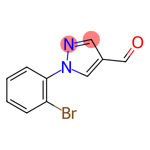 1-(2-Bromophenyl)pyrazole-4-carbaldehyde