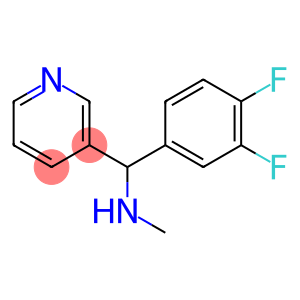 3-Pyridinemethanamine, α-(3,4-difluorophenyl)-N-methyl-