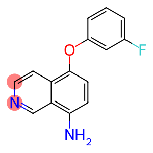 5-(3-Fluorophenoxy)isoquinolin-8-amine