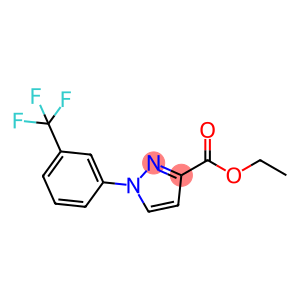 1H-Pyrazole-3-carboxylic acid, 1-[3-(trifluoromethyl)phenyl]-, ethyl ester