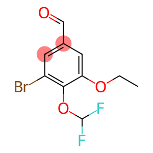 Benzaldehyde, 3-bromo-4-(difluoromethoxy)-5-ethoxy-