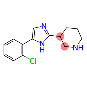 Piperidine, 3-[5-(2-chlorophenyl)-1H-imidazol-2-yl]-