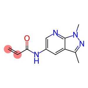 2-Propenamide, N-(1,3-dimethyl-1H-pyrazolo[3,4-b]pyridin-5-yl)-