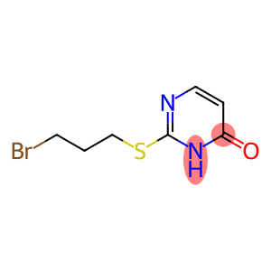 2-((3-Bromopropyl)thio)pyrimidin-4-ol