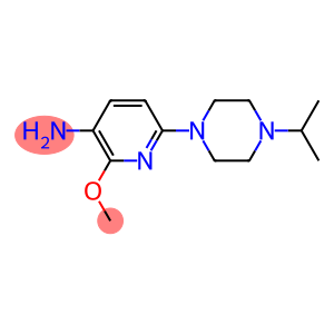 2-Methoxy-6-[4-(1-methylethyl)-1-piperazinyl]-3-pyridinamine