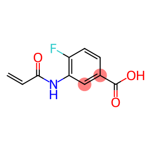 4-fluoro-3-(prop-2-enamido)benzoic acid