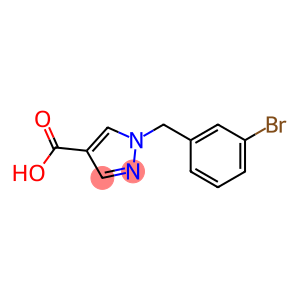 1-(3-BroMo-benzyl)-1H-pyrazole-4-carboxylic acid