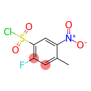 2-氟-4-甲基-5-硝基苯磺酰氯
