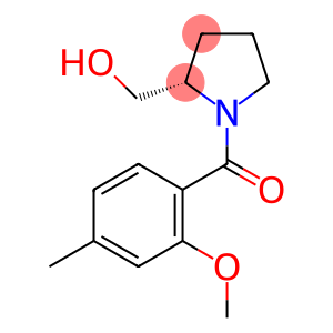 2-Pyrrolidinemethanol, 1-(2-methoxy-4-methylbenzoyl)-, (S)- (9CI)