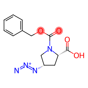 (2S,4S)-1-Cbz-4-azidopyrrolidine-2-carboxylic acid