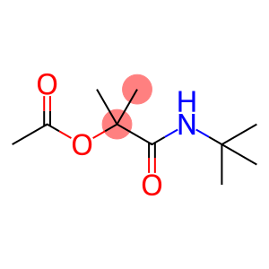 Propanamide, 2-(acetyloxy)-N-(1,1-dimethylethyl)-2-methyl-